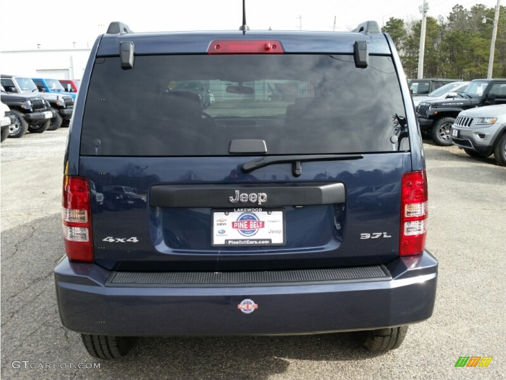 2008 Liberty Sport 4x4 - Modern Blue Pearl / Pastel Slate Gray photo #8