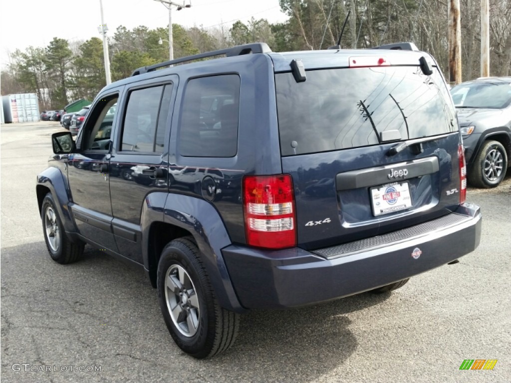 2008 Liberty Sport 4x4 - Modern Blue Pearl / Pastel Slate Gray photo #11