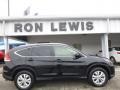 2012 Crystal Black Pearl Honda CR-V EX-L 4WD  photo #1