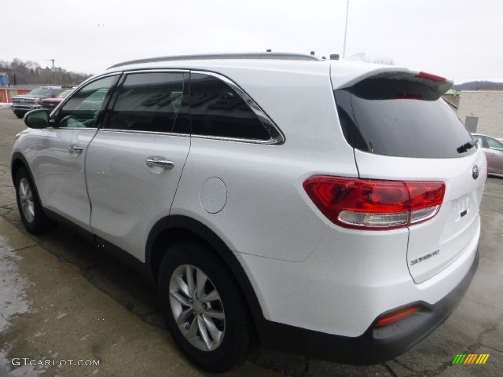 Snow White Pearl 2016 Kia Sorento LX AWD Exterior Photo #101414179
