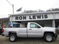 Silver Ice Metallic 2015 Chevrolet Silverado 1500 WT Regular Cab 4x4