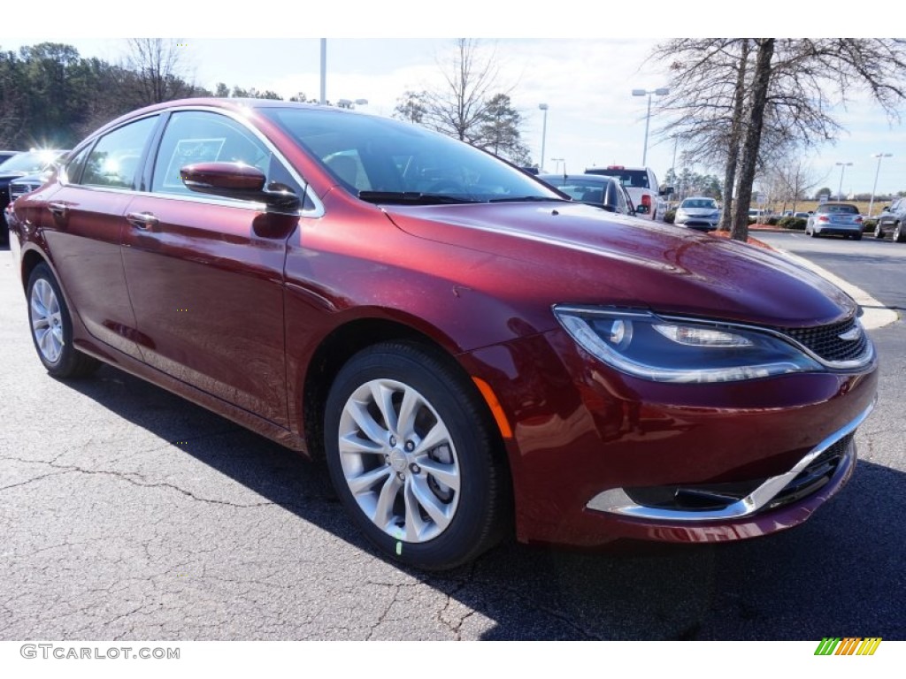 Velvet Red Pearl 2015 Chrysler 200 C Exterior Photo #101414890