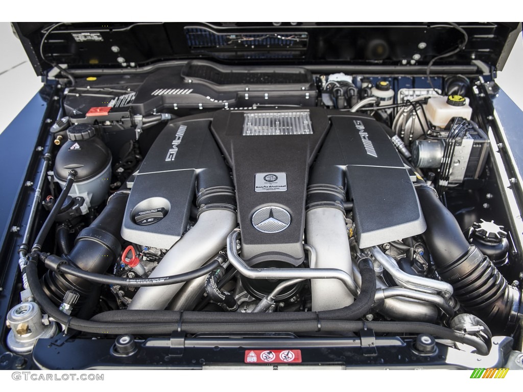 2015 Mercedes-Benz G 63 AMG 5.5 Liter AMG biturbo DOHC 32-Valve VVT V8 Engine Photo #101416729