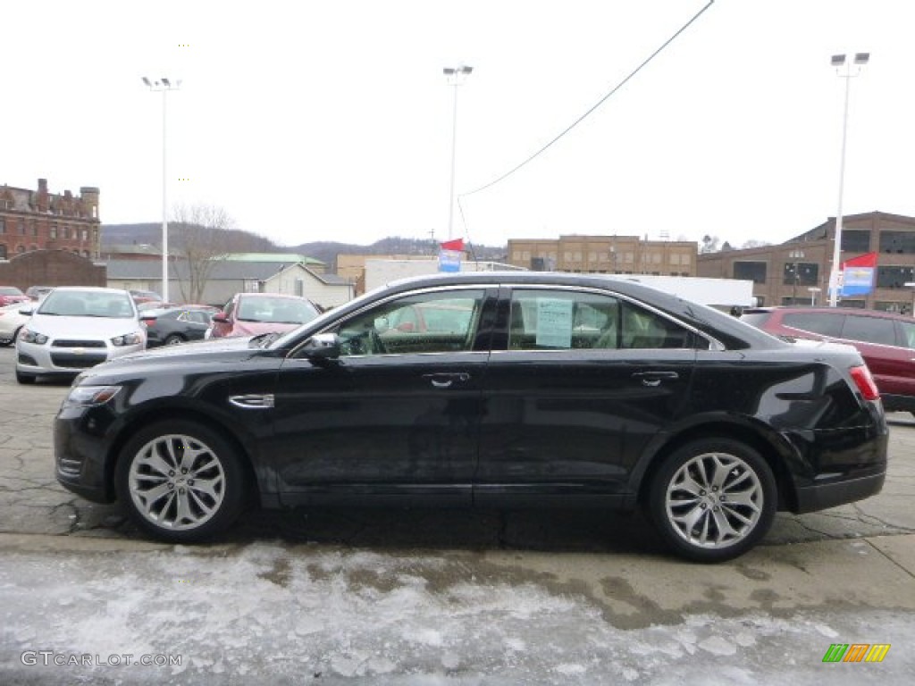 2015 Taurus Limited - Tuxedo Black Metallic / Dune photo #5