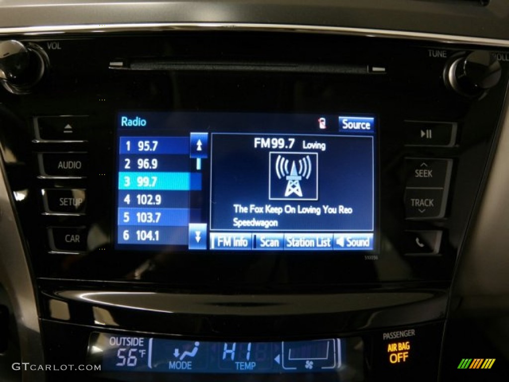2015 Prius v Two - Sea Glass Pearl / Ash photo #31
