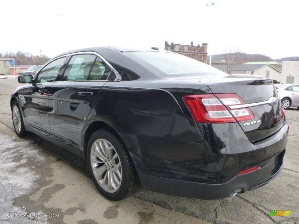 2015 Taurus Limited - Tuxedo Black Metallic / Dune photo #6