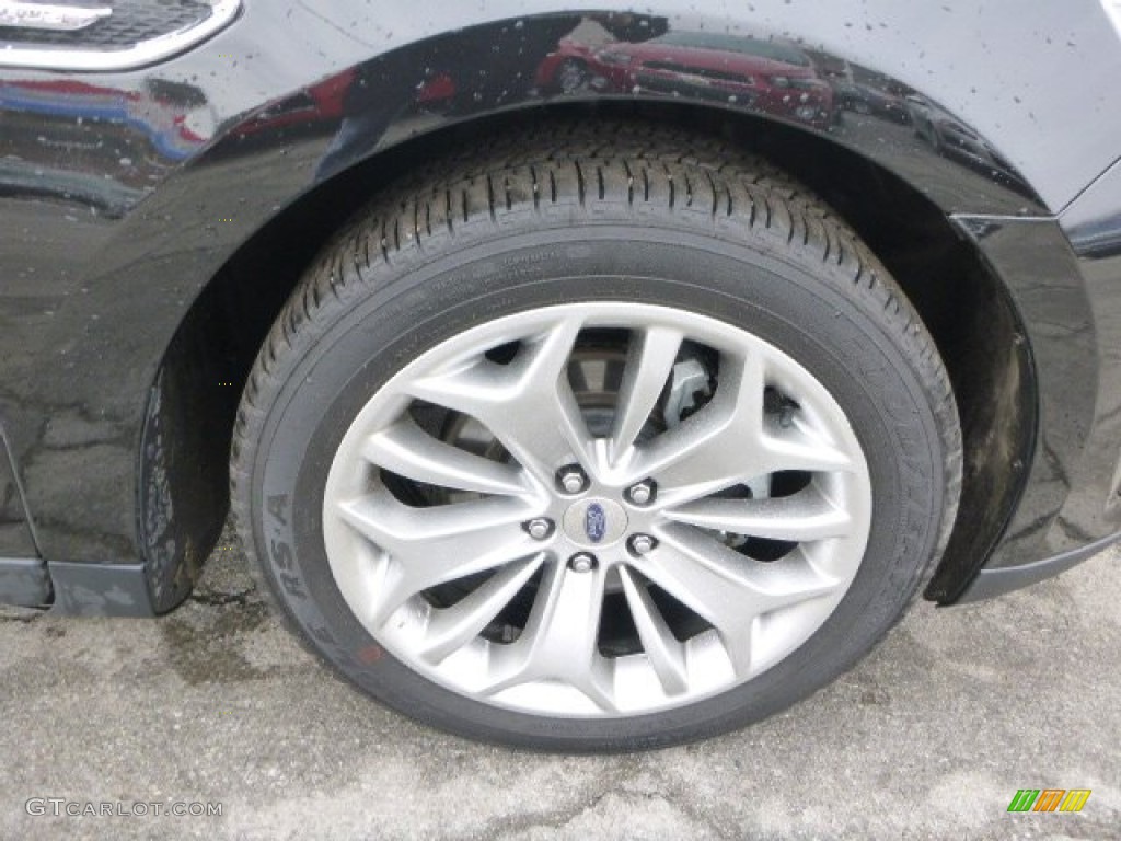 2015 Taurus Limited - Tuxedo Black Metallic / Dune photo #9