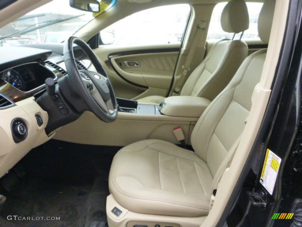 2015 Taurus Limited - Tuxedo Black Metallic / Dune photo #15