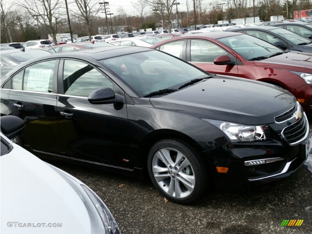 2015 Cruze LTZ - Black Granite Metallic / Jet Black photo #3