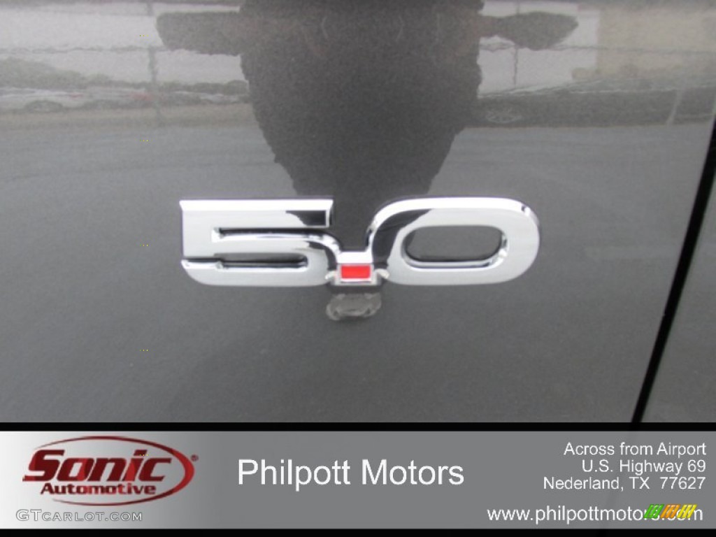 2015 Mustang GT Premium Coupe - Magnetic Metallic / Ebony photo #12