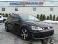 Deep Black Pearl 2015 Volkswagen Golf GTI 4-Door 2.0T SE