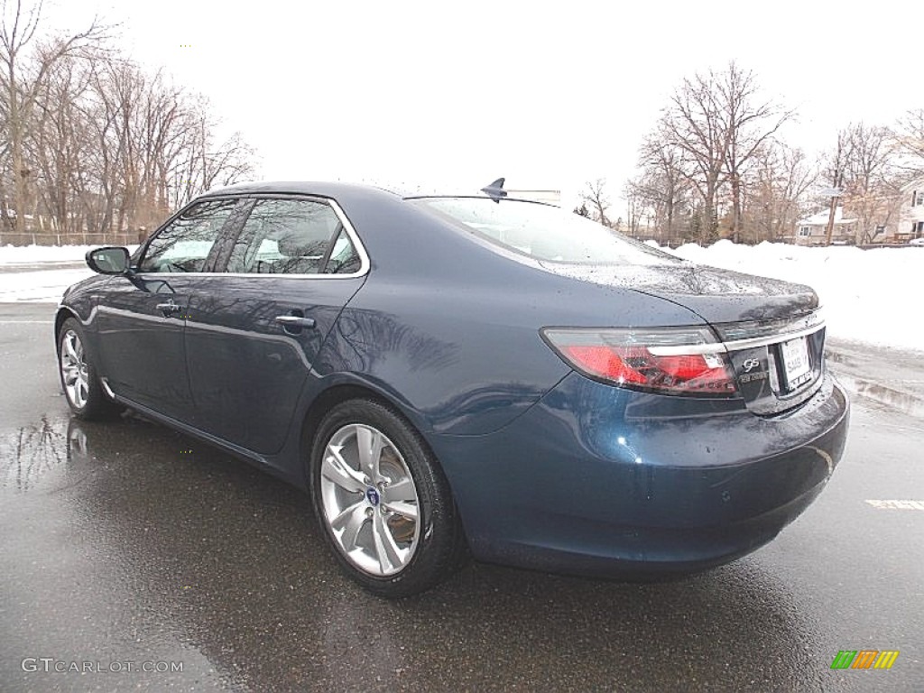 2011 9-5 Turbo6 XWD Sedan - Fjord Blue Metallic / Jet Black photo #3