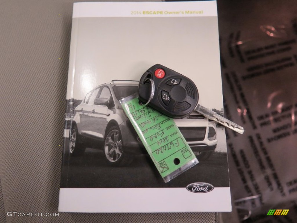 2014 Escape SE 1.6L EcoBoost 4WD - Ingot Silver / Medium Light Stone photo #33