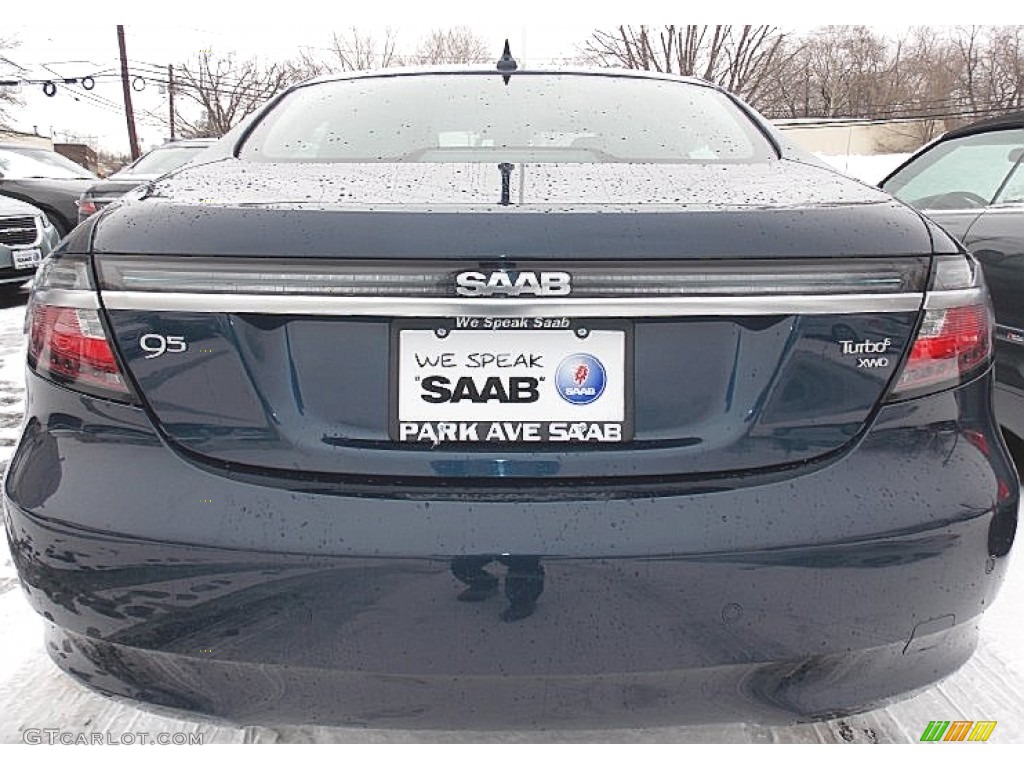 2011 9-5 Turbo6 XWD Sedan - Fjord Blue Metallic / Jet Black photo #4