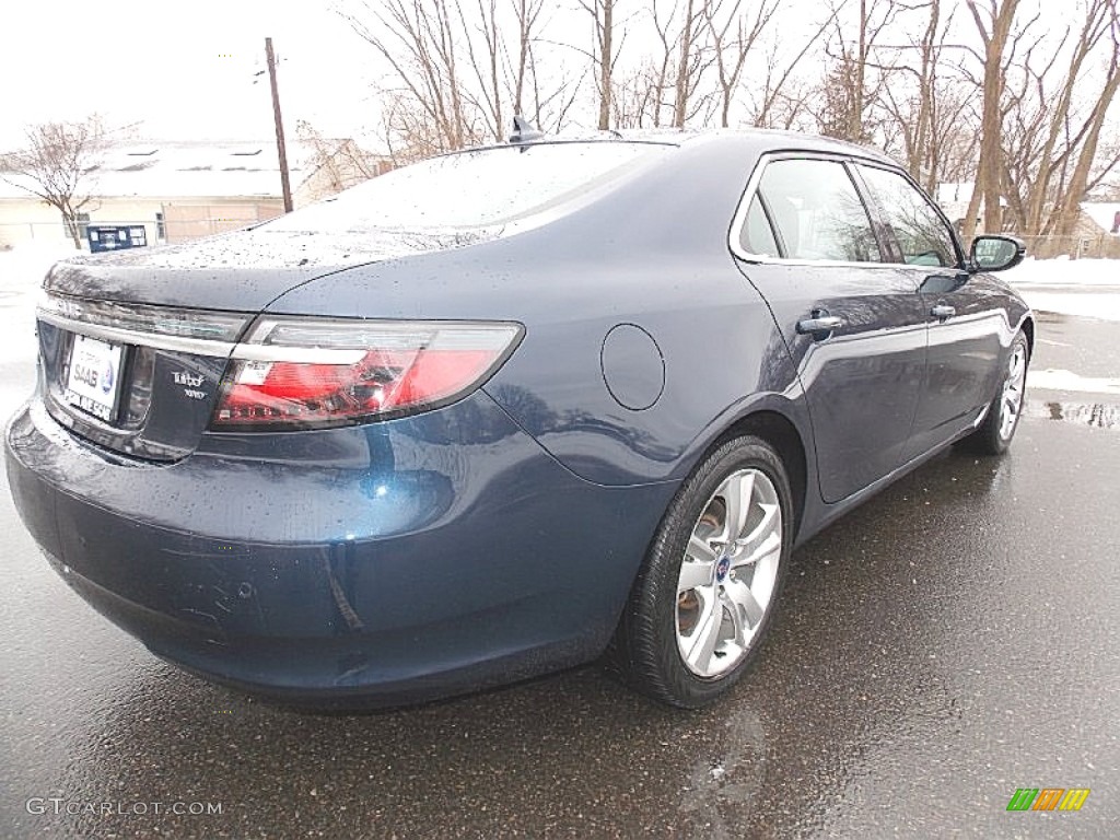 2011 9-5 Turbo6 XWD Sedan - Fjord Blue Metallic / Jet Black photo #5