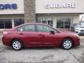 2015 Venetian Red Pearl Subaru Impreza 2.0i 4 Door  photo #3