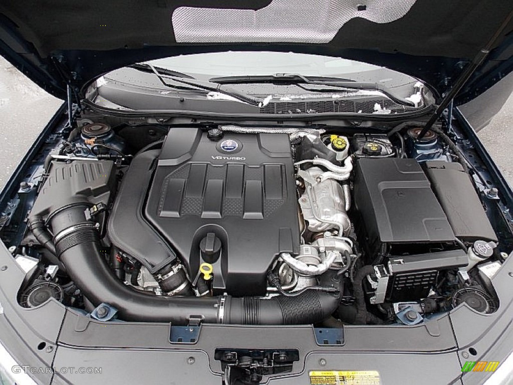 2011 9-5 Turbo6 XWD Sedan - Fjord Blue Metallic / Jet Black photo #34