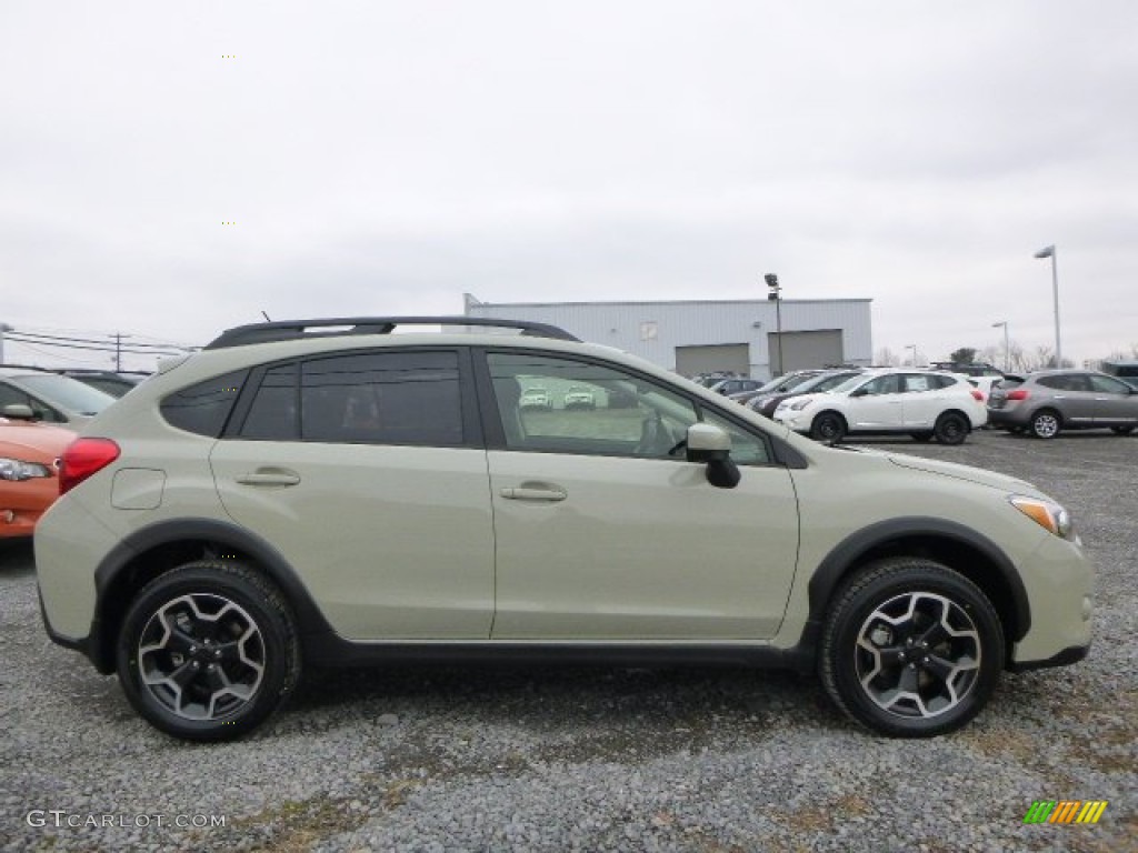 2015 XV Crosstrek 2.0i Premium - Desert Khaki / Black photo #2