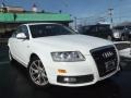 Ibis White - A6 3.0T quattro Sedan Photo No. 2
