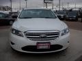 2010 White Suede Metallic Ford Taurus SE  photo #8