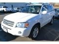 Super White - Highlander Hybrid Limited 4WD Photo No. 4