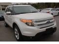 2014 Oxford White Ford Explorer Limited  photo #1
