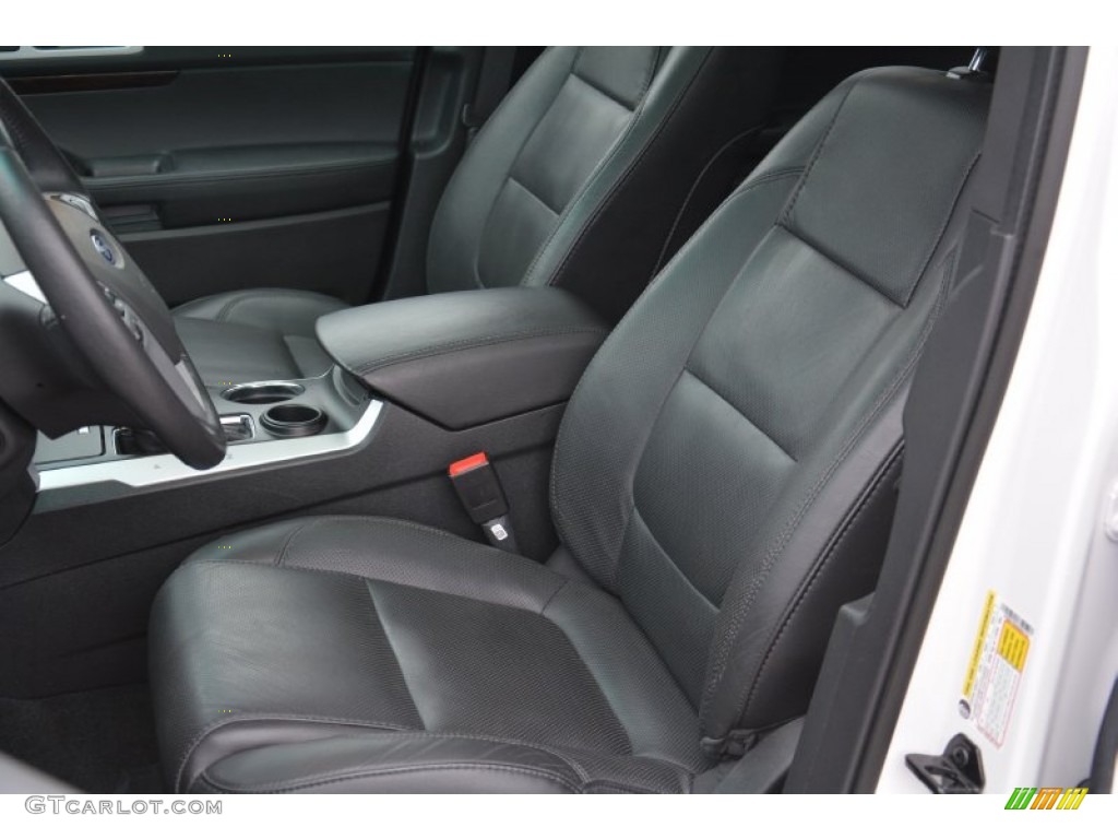 2014 Explorer Limited - Oxford White / Charcoal Black photo #12