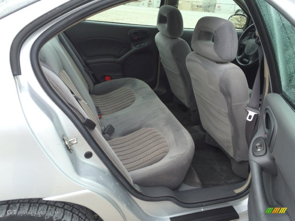 Dark Pewter Interior 2004 Pontiac Grand Am GT Sedan Photo #101427430