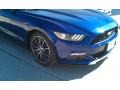 2015 Deep Impact Blue Metallic Ford Mustang EcoBoost Coupe  photo #3