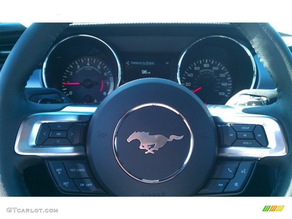 2015 Mustang EcoBoost Coupe - Deep Impact Blue Metallic / Ebony photo #19