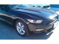 2015 Black Ford Mustang V6 Coupe  photo #2