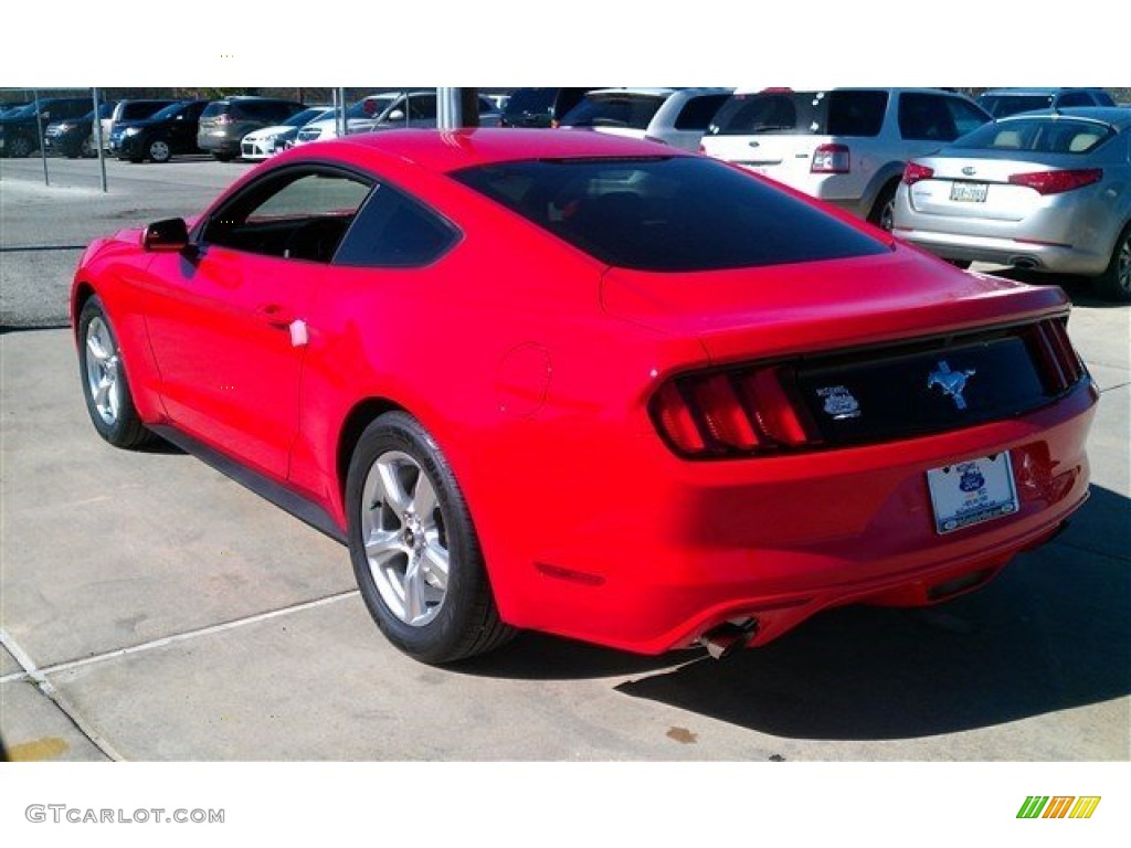 2015 Mustang V6 Coupe - Race Red / Ebony photo #6