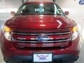 2015 Ruby Red Ford Explorer Limited  photo #2