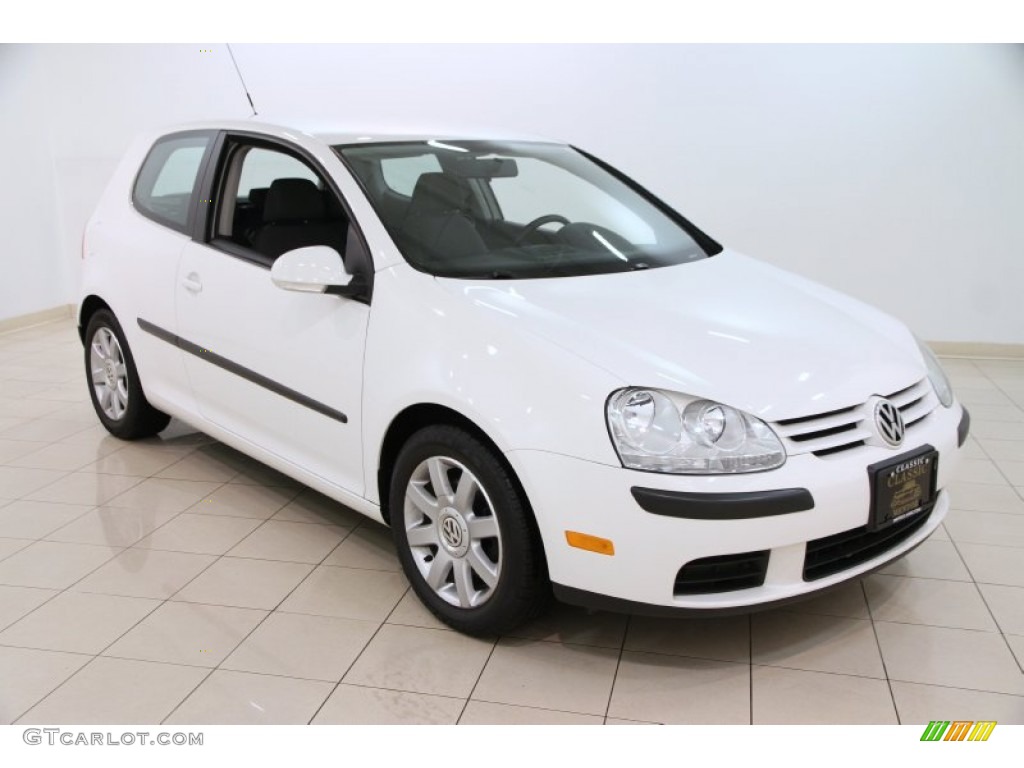 2009 Rabbit 2 Door - Candy White / Anthracite photo #1