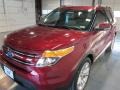 2015 Ruby Red Ford Explorer Limited  photo #3