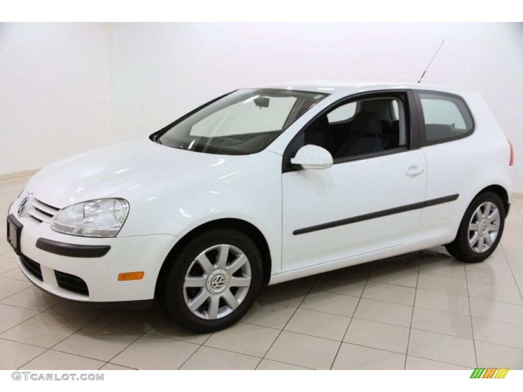 Candy White 2009 Volkswagen Rabbit 2 Door Exterior Photo #101430505