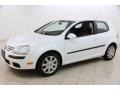 Candy White 2009 Volkswagen Rabbit 2 Door Exterior