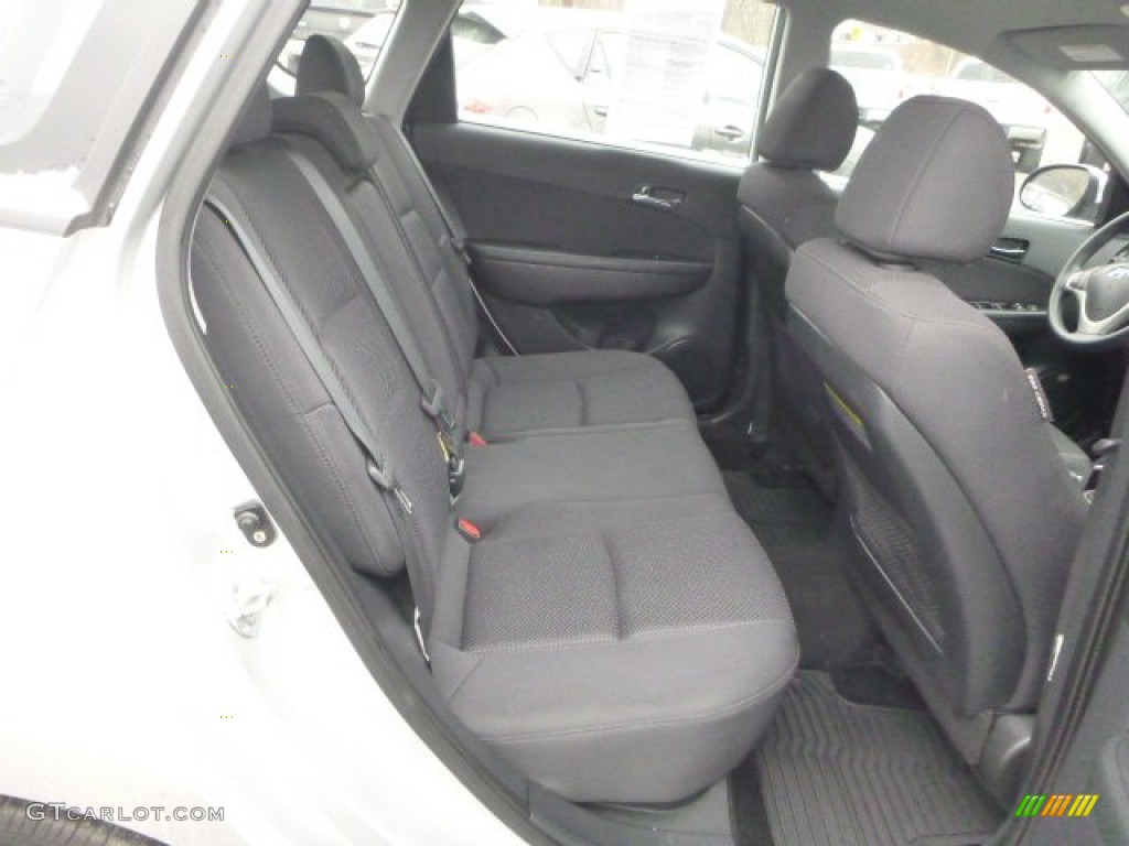 2011 Elantra Touring GLS - Shimmering Silver Metallic / Black photo #11