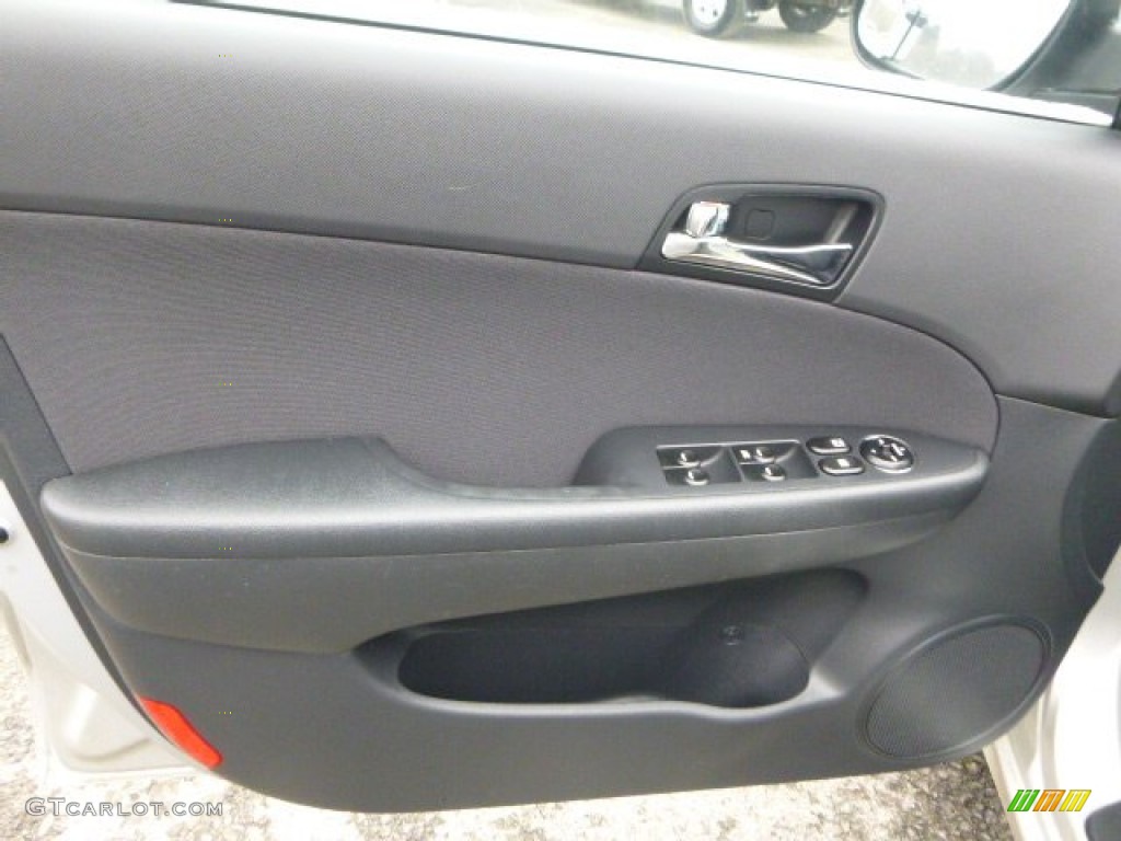 2011 Elantra Touring GLS - Shimmering Silver Metallic / Black photo #14