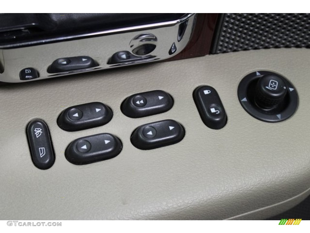 2006 F150 Lariat SuperCrew 4x4 - Dark Toreador Red Metallic / Tan photo #21