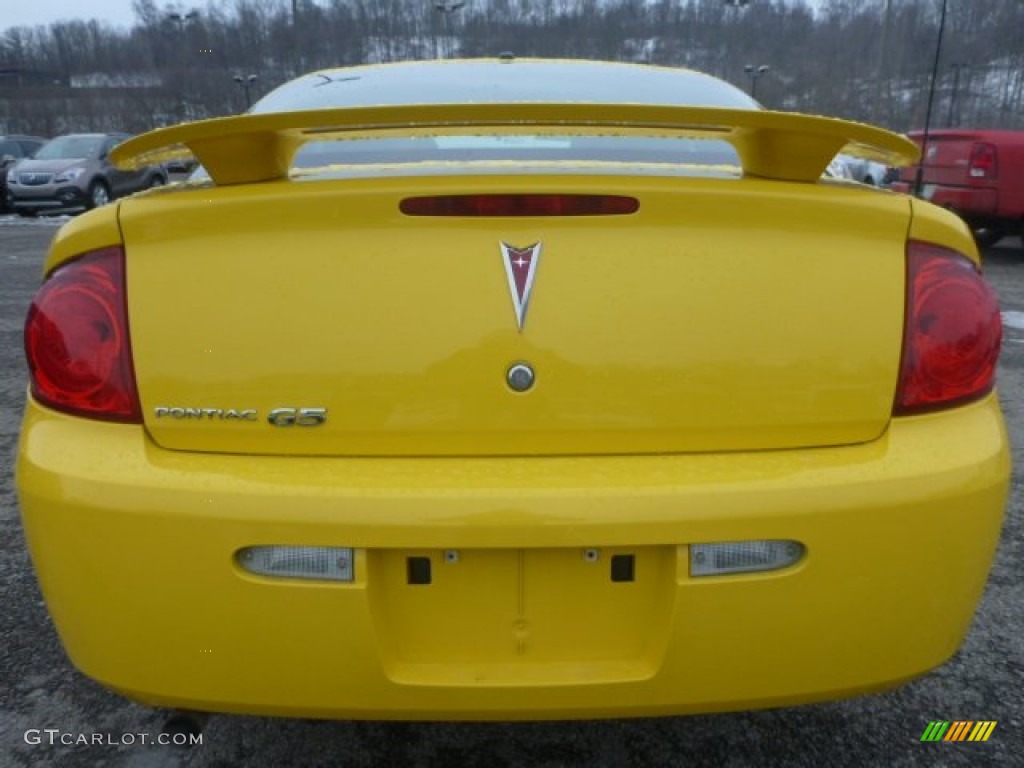 2009 G5  - Competition Yellow / Ebony photo #3