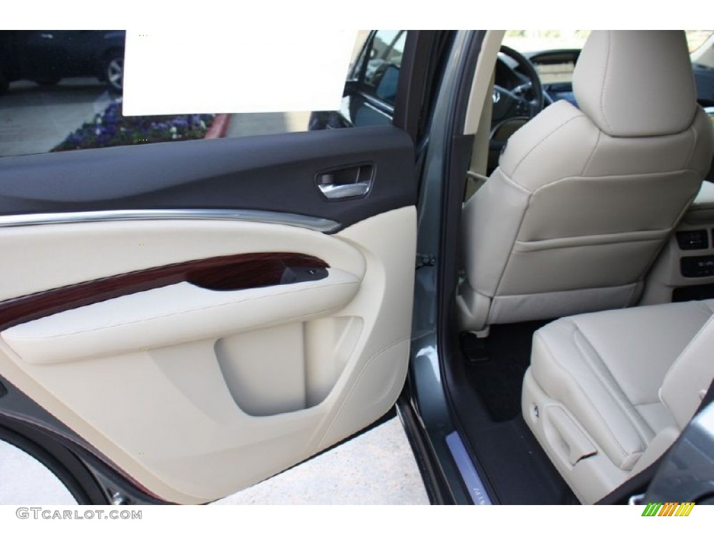 2015 MDX Technology - Forest Mist Metallic / Parchment photo #12