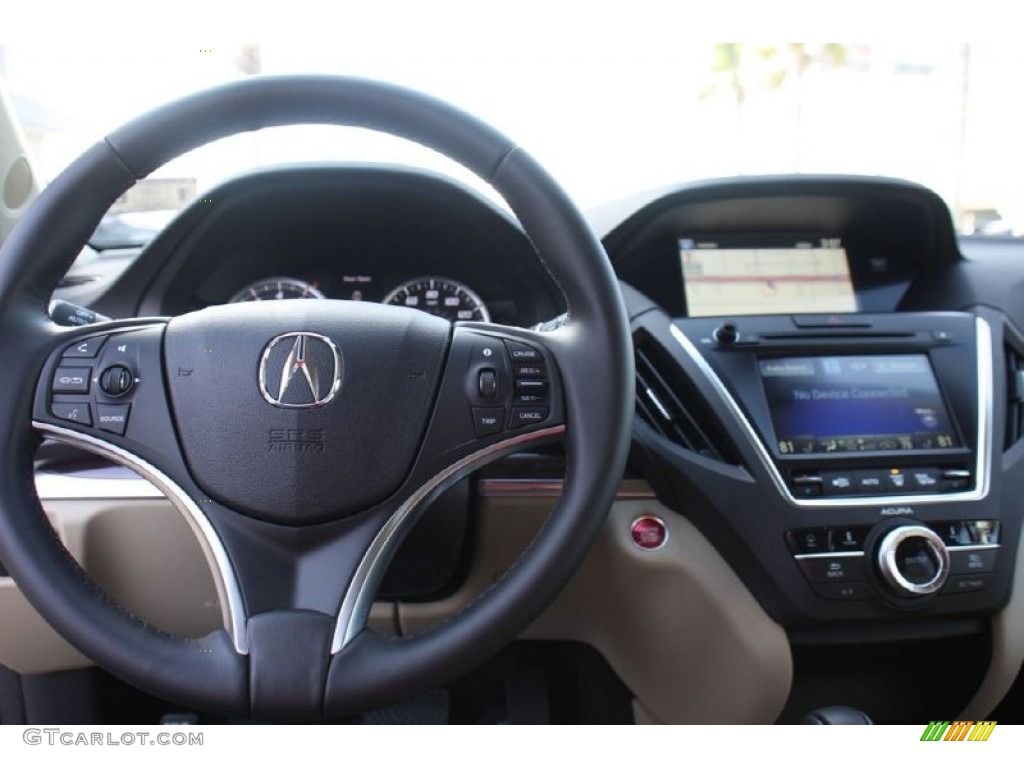 2015 MDX Technology - Forest Mist Metallic / Parchment photo #26