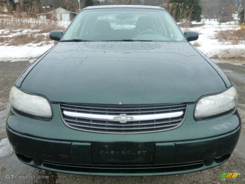 2002 Malibu LS Sedan - Forest Green Metallic / Gray photo #6