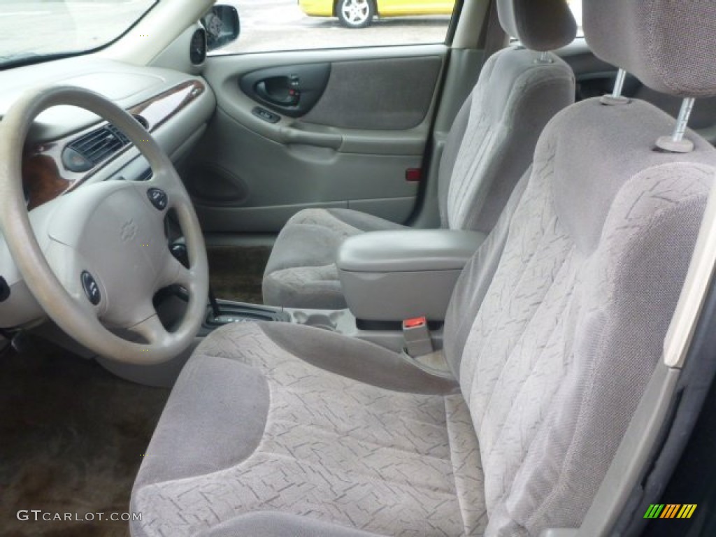 2002 Malibu LS Sedan - Forest Green Metallic / Gray photo #8