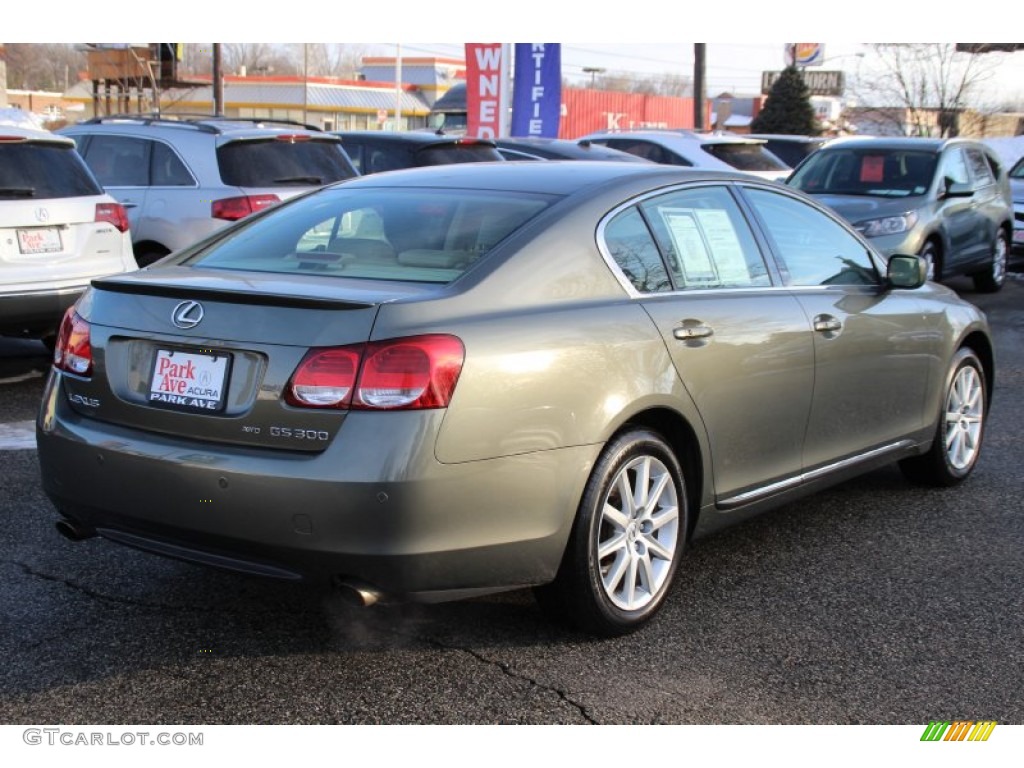 2006 GS 300 AWD - Cypress Green Pearl / Cashmere photo #3