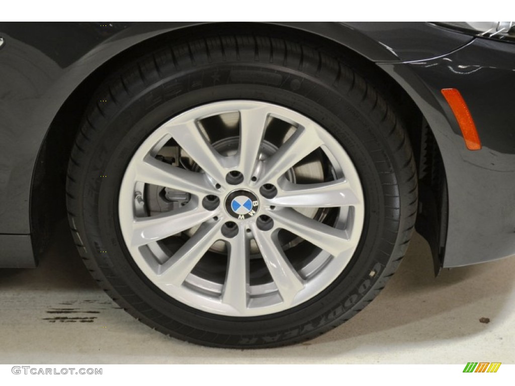 2015 5 Series 528i Sedan - Dark Graphite Metallic / Black photo #3
