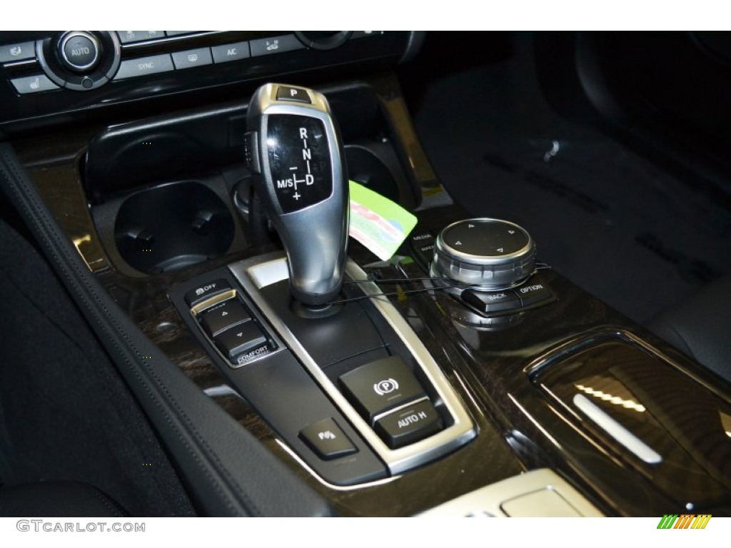 2015 5 Series 528i Sedan - Dark Graphite Metallic / Black photo #8