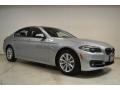 Glacier Silver Metallic 2015 BMW 5 Series 528i Sedan Exterior