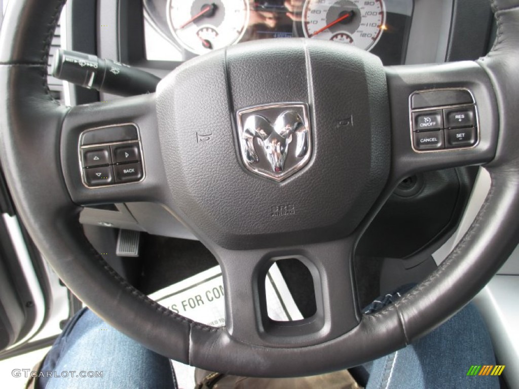 2012 Ram 1500 Sport Crew Cab 4x4 - Bright White / Dark Slate Gray photo #13